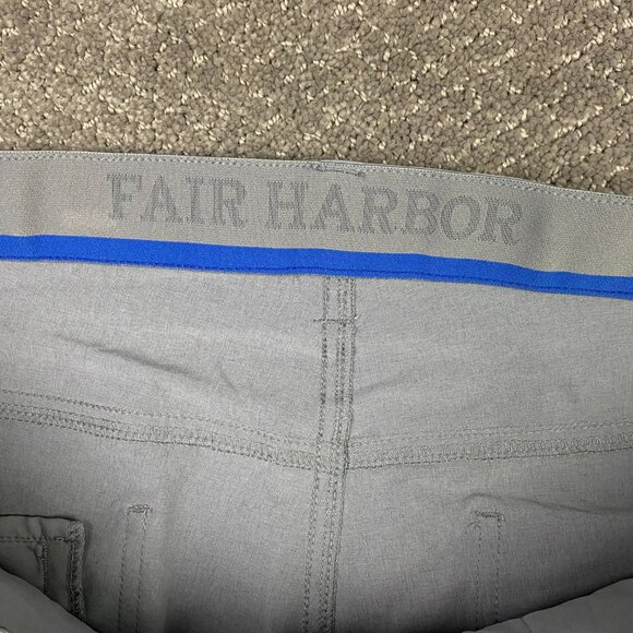Fair Harbor Pants Men's 34 x 30 Measures 36 x 29.5 Grey The Compass Pants - Picture 7 of 14